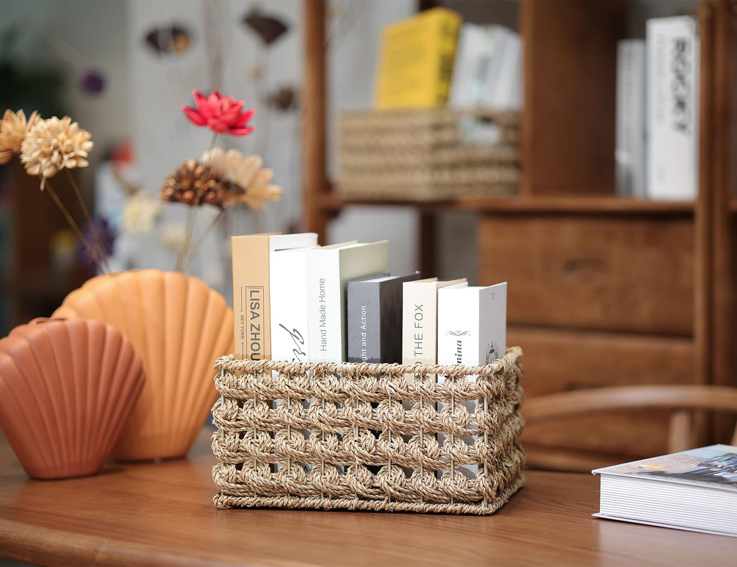 Natural Wicker Storage Basket