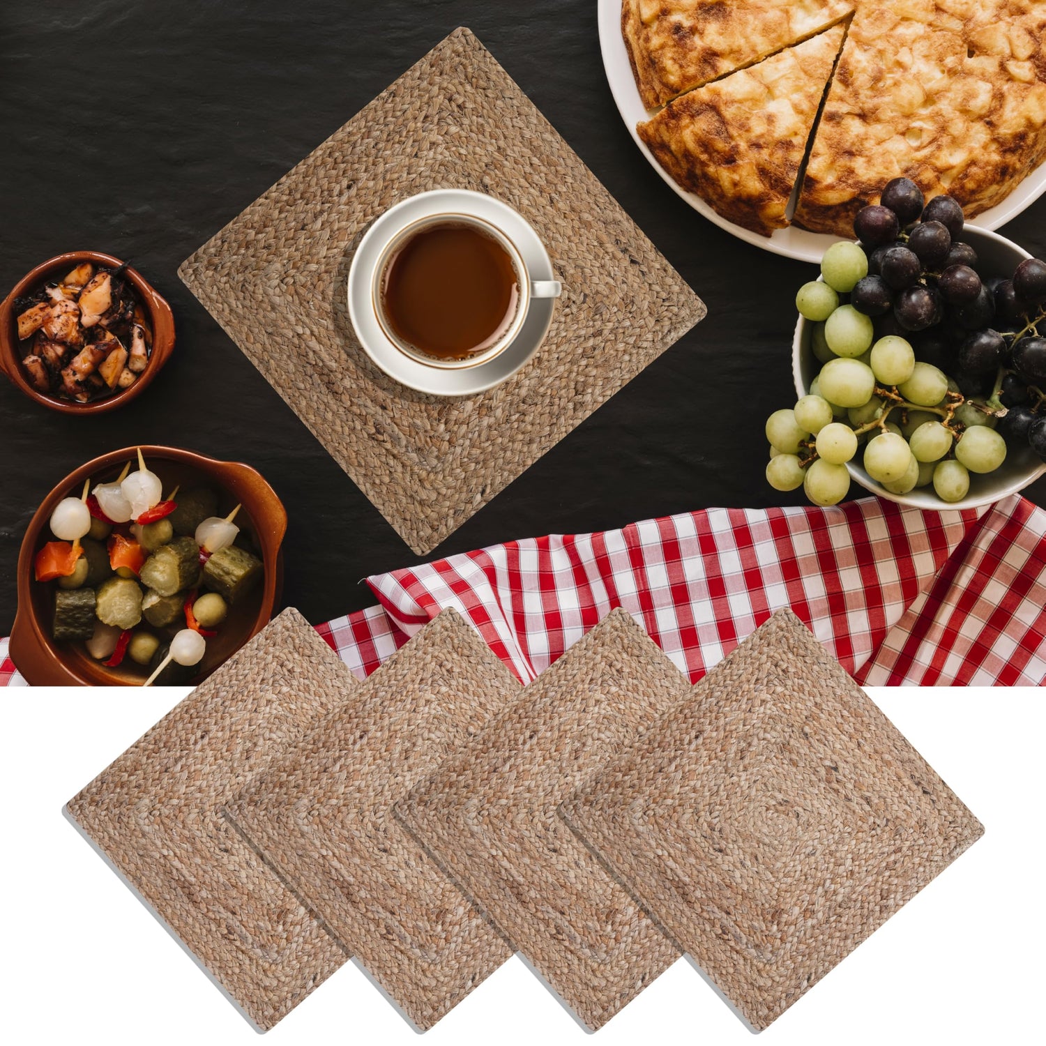 Woven Rattan Placemats