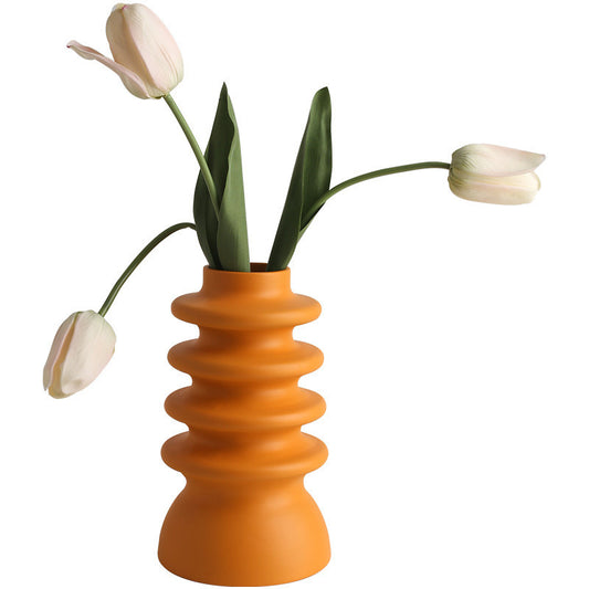 Donut Ceramic Vase – Fun Decorative Ornament for Home Decor