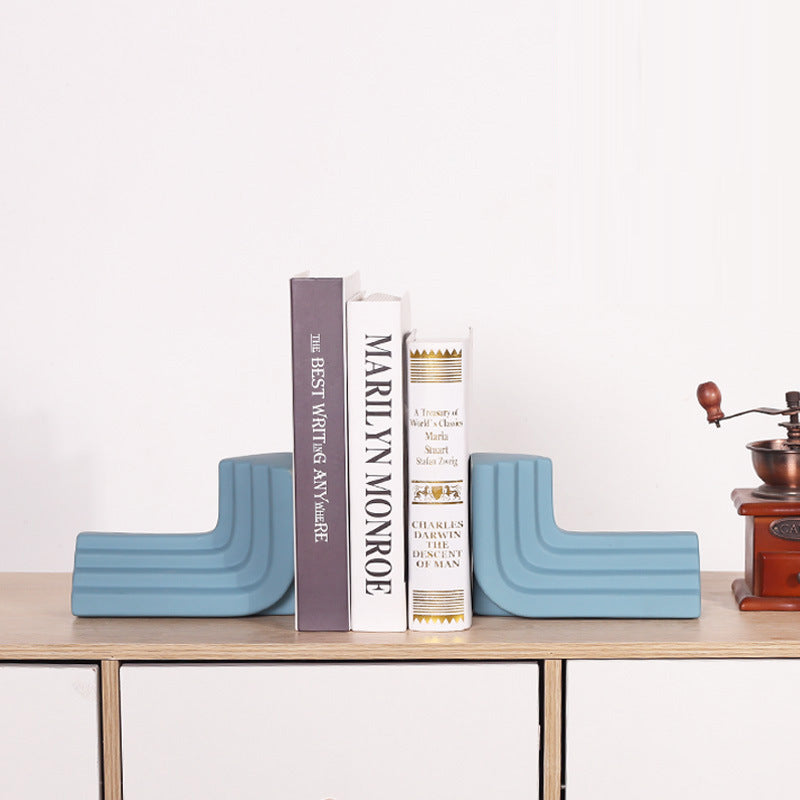 ordic Modern Minimalist Ceramic Bookend – Small Ornaments