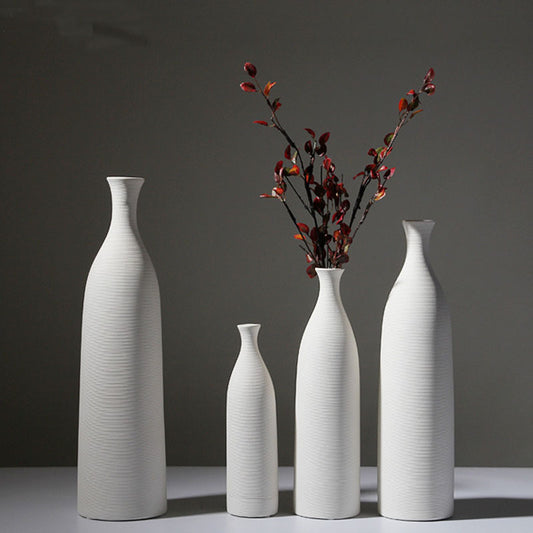 Modern Minimalist Ceramic Vase – Home Decor Ornaments