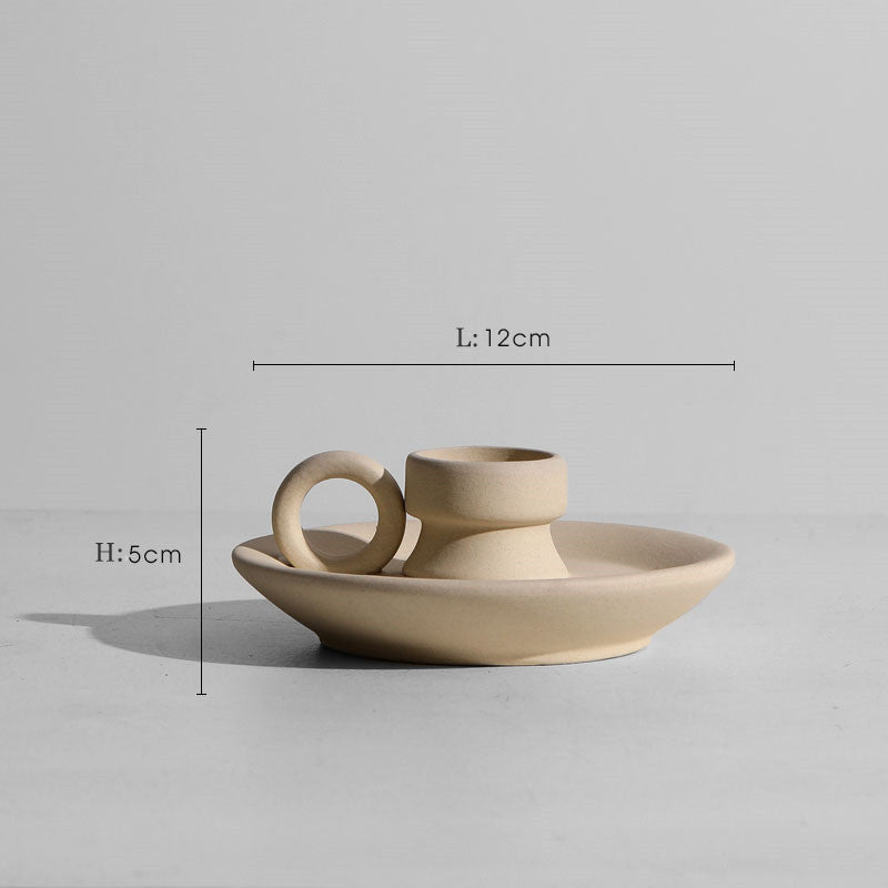 Modern Minimalist Ceramic Vase – Flower Ornaments