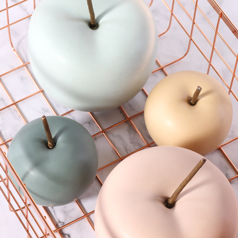 Handcrafted Ceramic Fruit Ornaments – Whimsical Home Décor Pieces