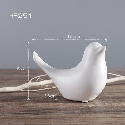 Cute Ceramic Bird Ornaments – Whimsical Home Décor for Any Room