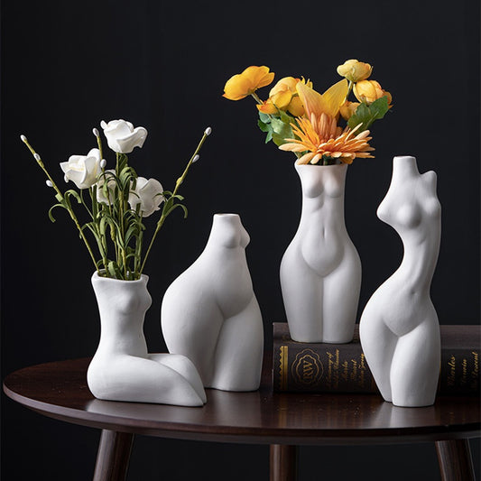 Creative & Slightly Luxury Ceramic Decorative Flower Ornament