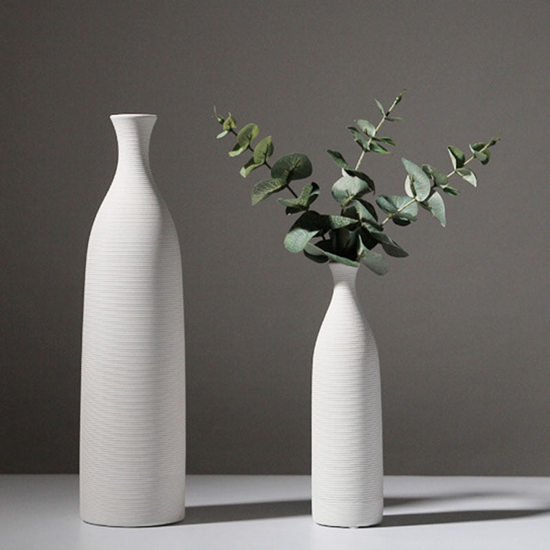 Modern Minimalist Ceramic Vase – Home Decor Ornaments