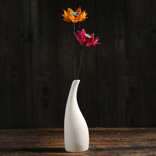 Ceramic Vase Ornaments for Living Room Flower Arrangements