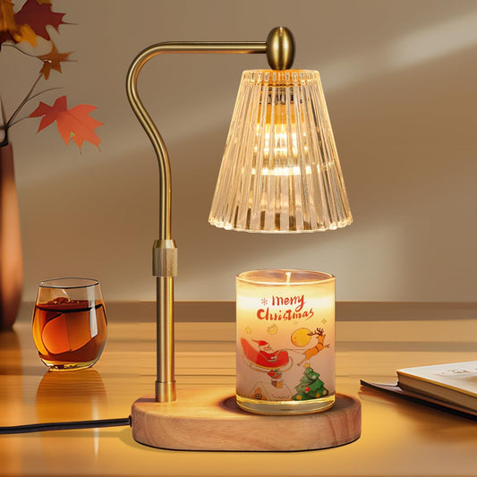 seenlast Candle Warmer Lamp with Timer Dimmer Adjustable Height,Mothers Day Gifts,Electric Wax Warmer Vintage Home Decor for Scented Jar Candles,Christmas Gifts for Family