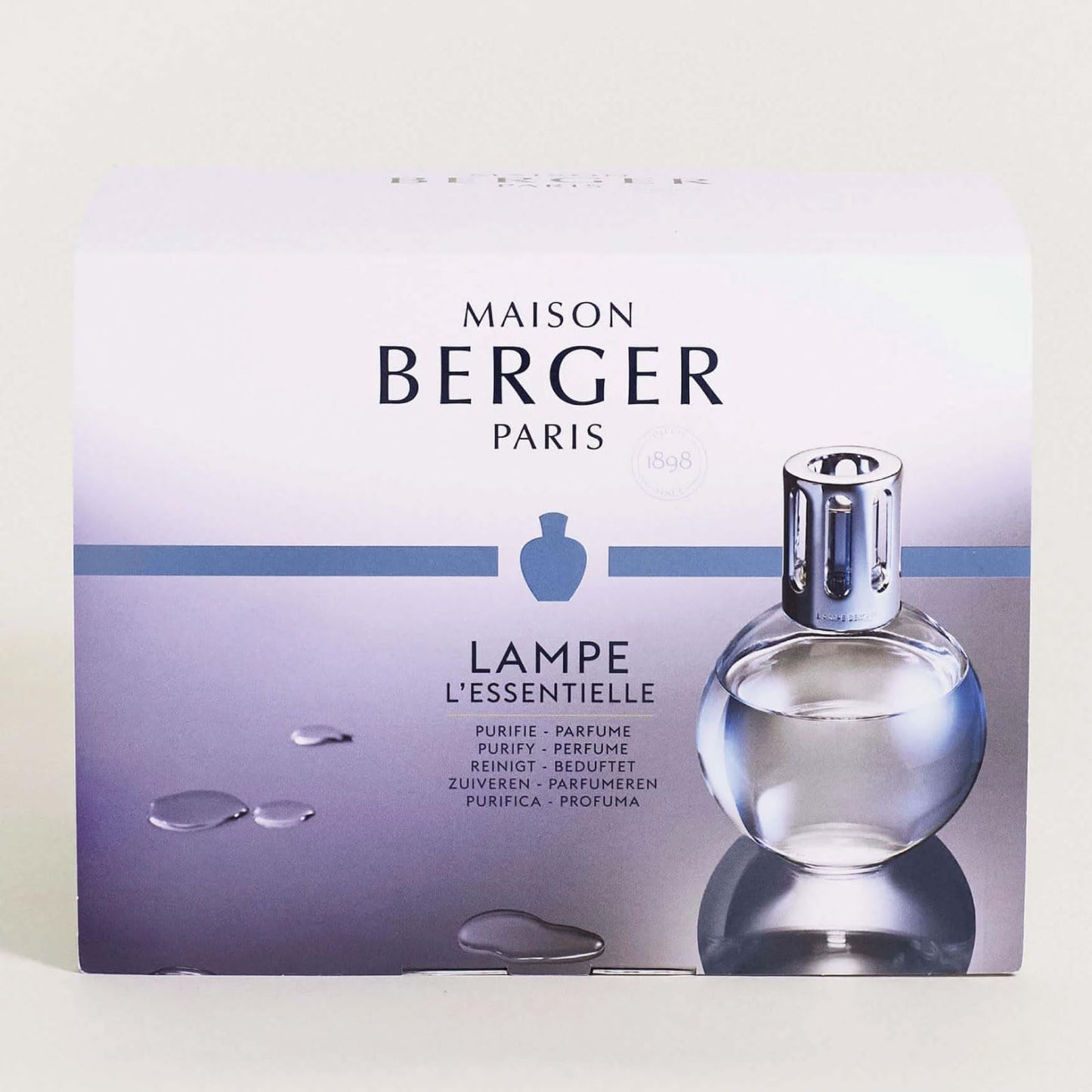 Lampe Berger Giftset - Starter Round - Home Fragrance Diffuser - Includes 2 Fragrances So Neutral and Ocean Breeze - 250 milliliters - 8.45 Fluid Ounces