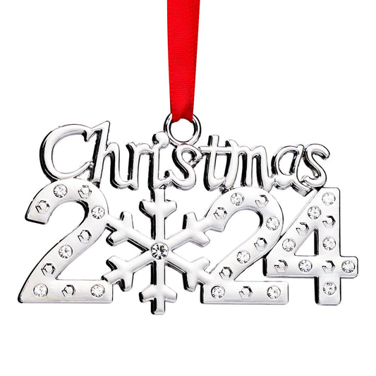 2024 Christmas Ornament Perfect Annual Christmas Tree Decorations Christmas Keepsake Gift for Friends, Family 2024 Housewarming Gift for Christmas Holiday Keepsake Decor Gifts