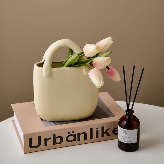 Ins Style Ceramic Vase - Modern Home Ornament