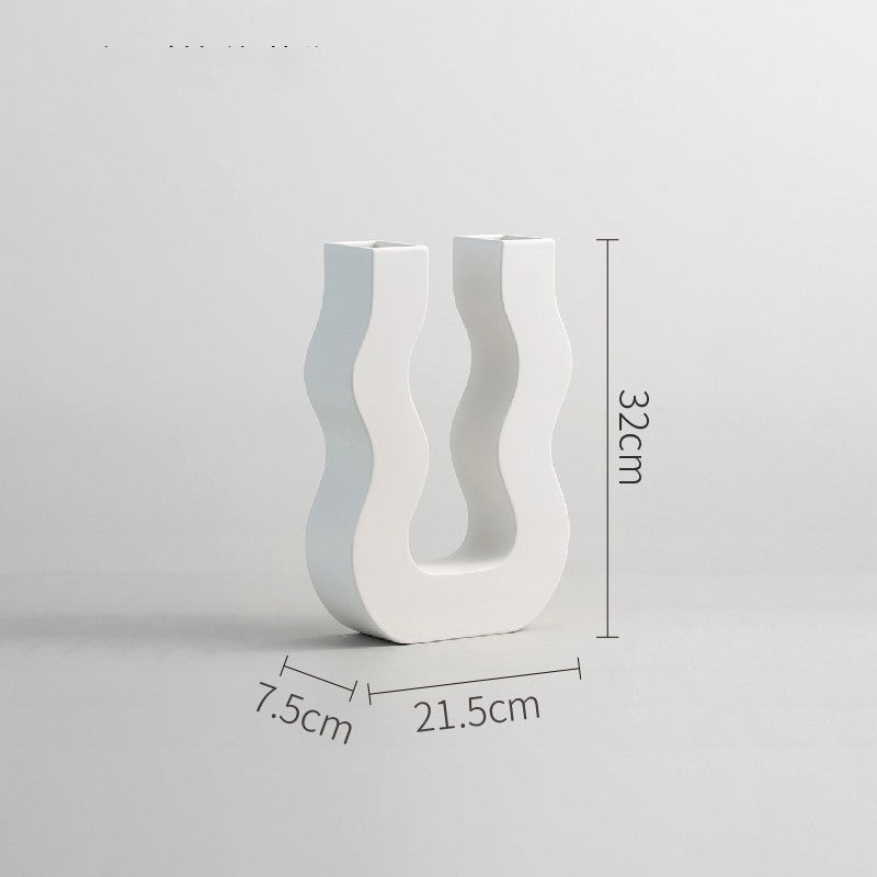 Modern Ceramic Vase Candlestick – Stylish Home Decor