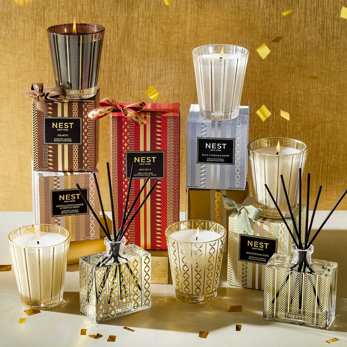 NEST Fragrances Reed Diffuser- Holiday , 5.9 fl oz