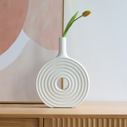 Nordic Ceramic Vase - Modern Home Decor Ornament