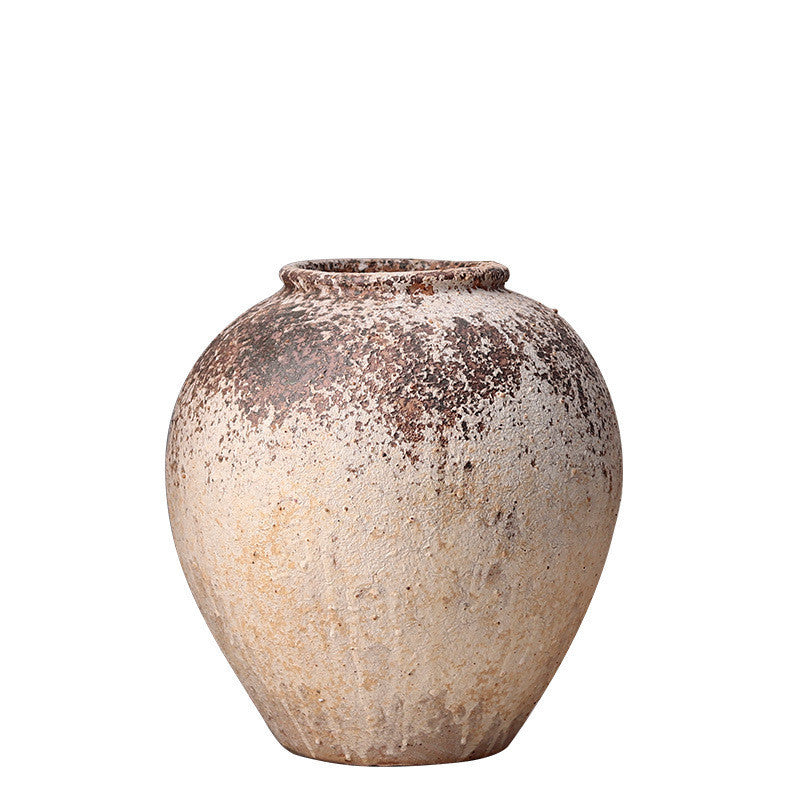 Ceramic Dried Flower Vase – Decorative Ornament for Home