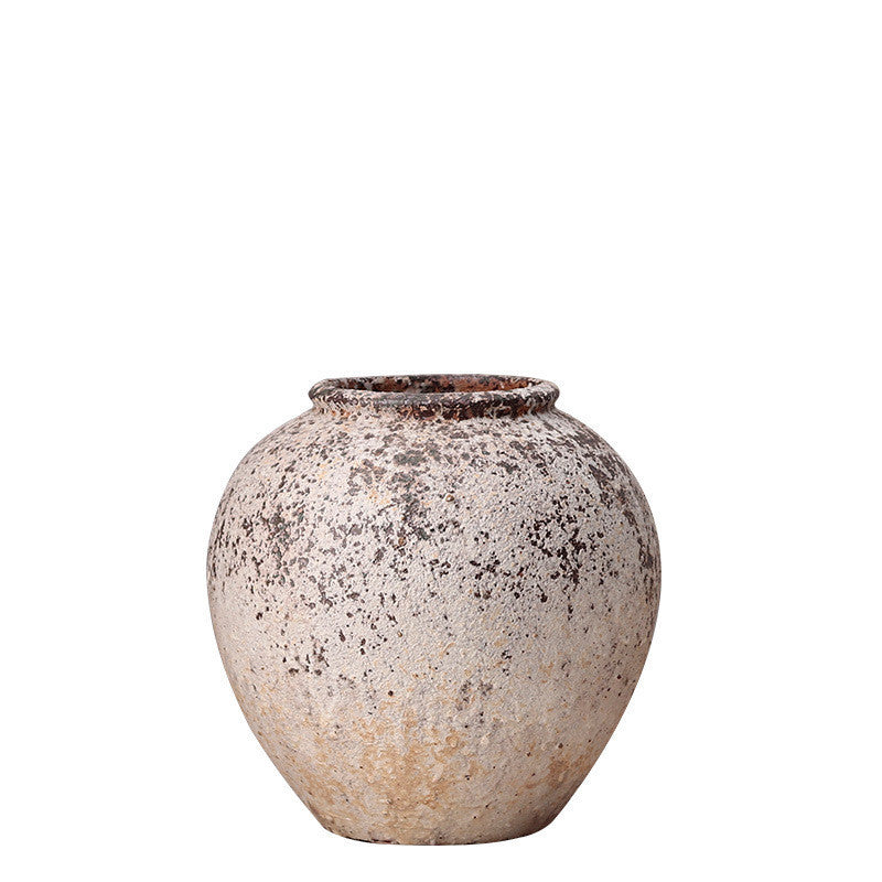 Ceramic Dried Flower Vase – Decorative Ornament for Home