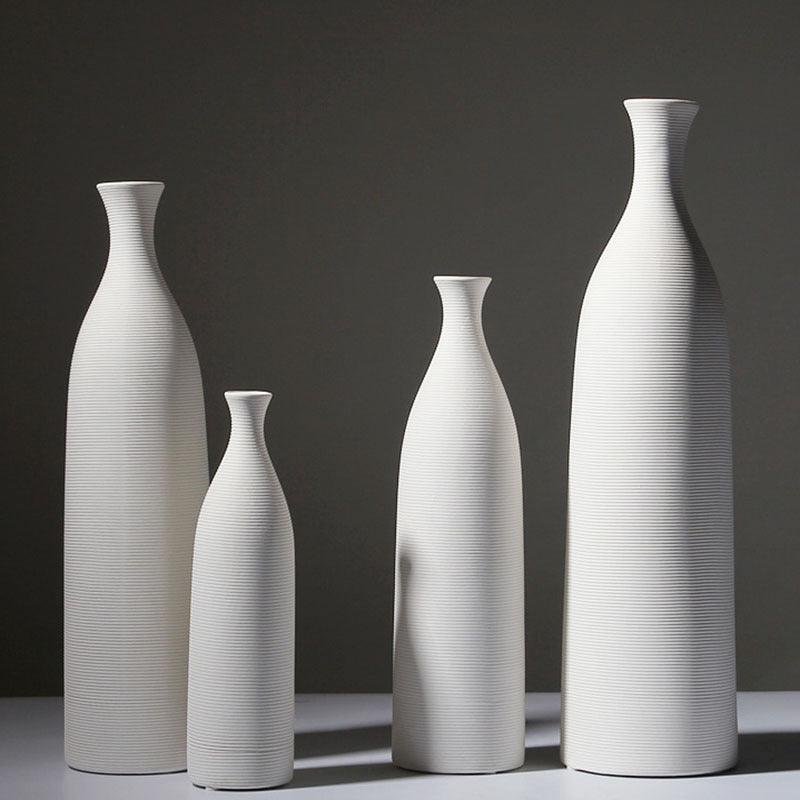 Modern Minimalist Ceramic Vase – Home Decor Ornaments